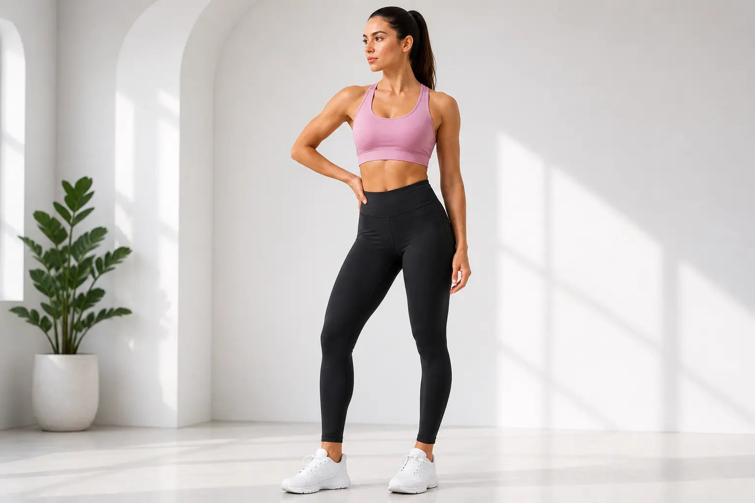 High Elastic Exercise Sports Leggings Freshy Club