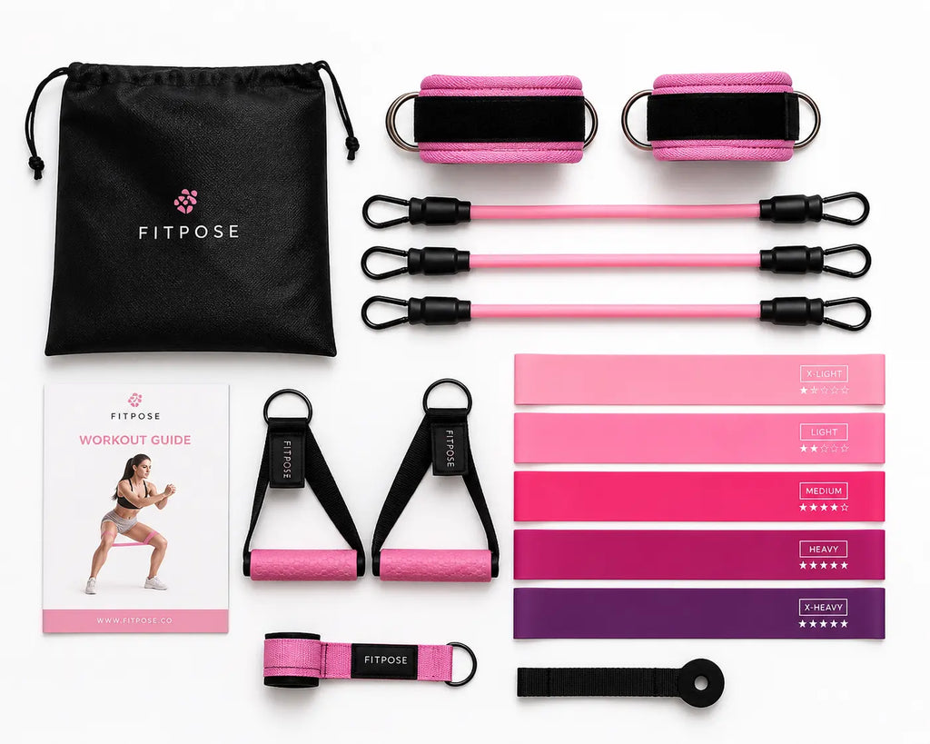 Resistance Bands Set with Door Anchor Freshy Club